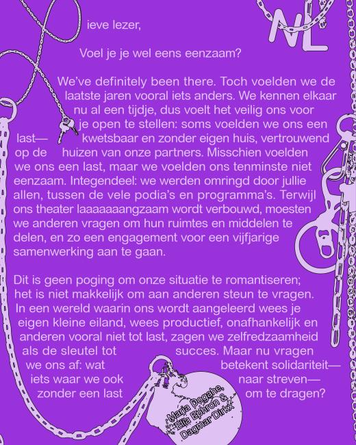 Lieve lezer editorial tekst brochure janjun26