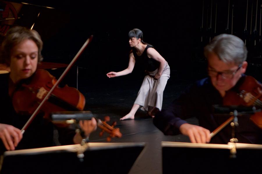 This is a photo of Piano String Quartet by Ictus & Fumiyo Ikeda