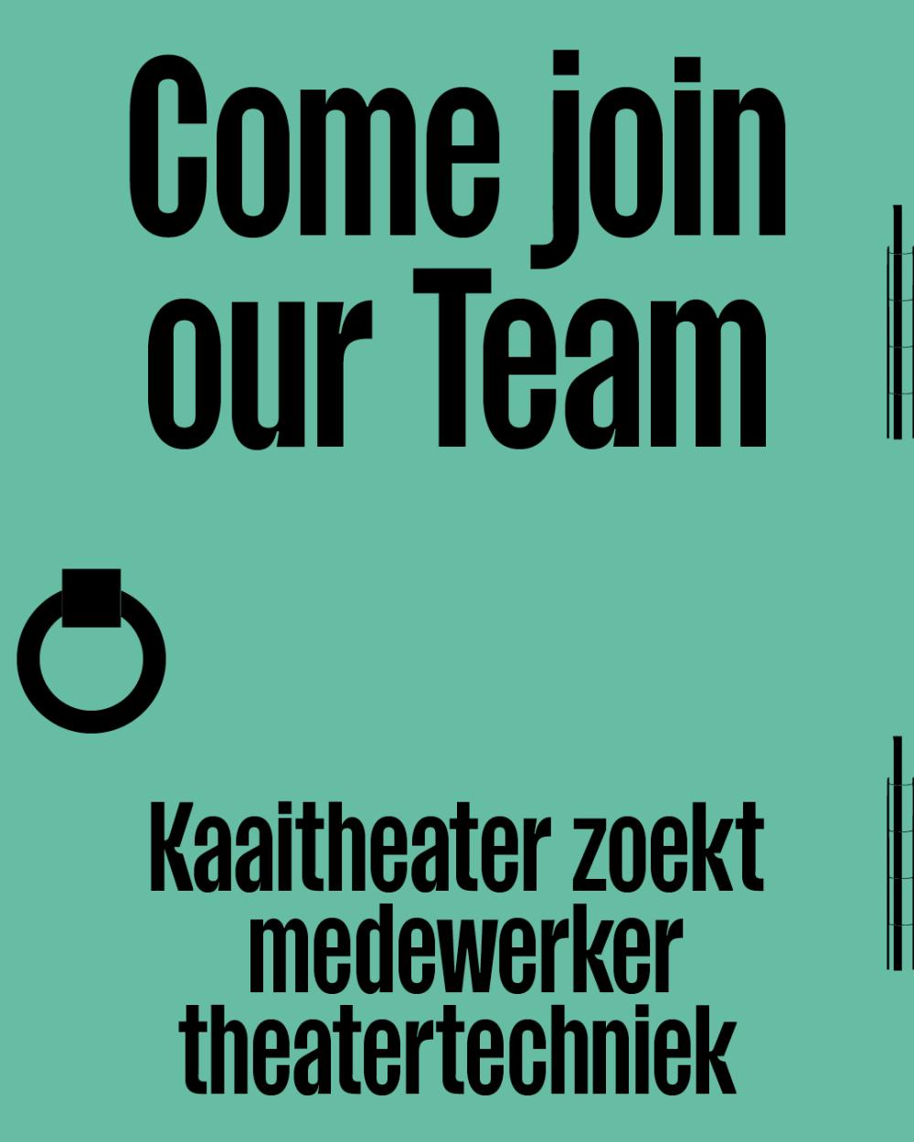 vacature medewerker theatertechniek 