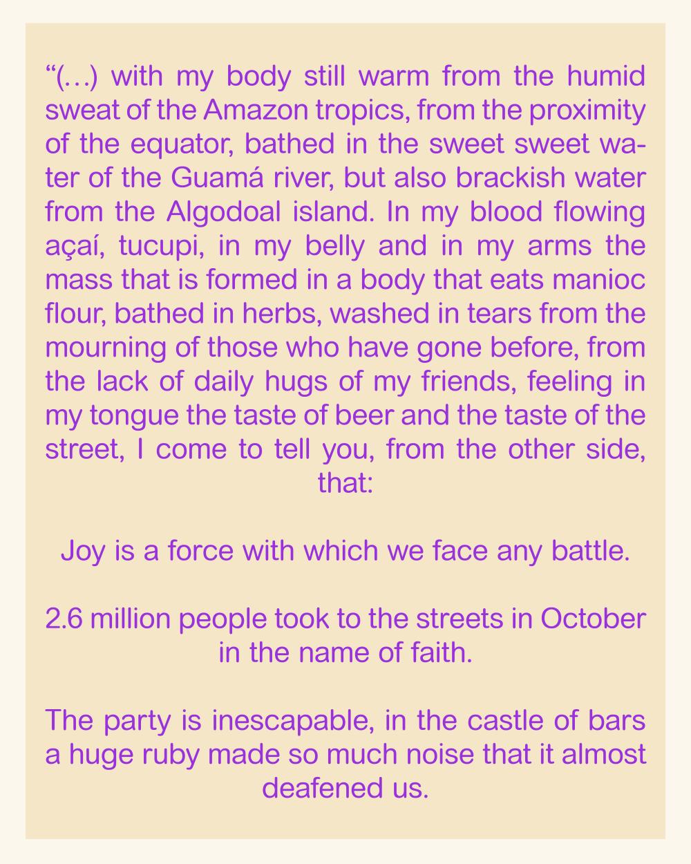 essay Mayara Yamada quote