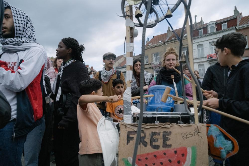 estafette for palestine march