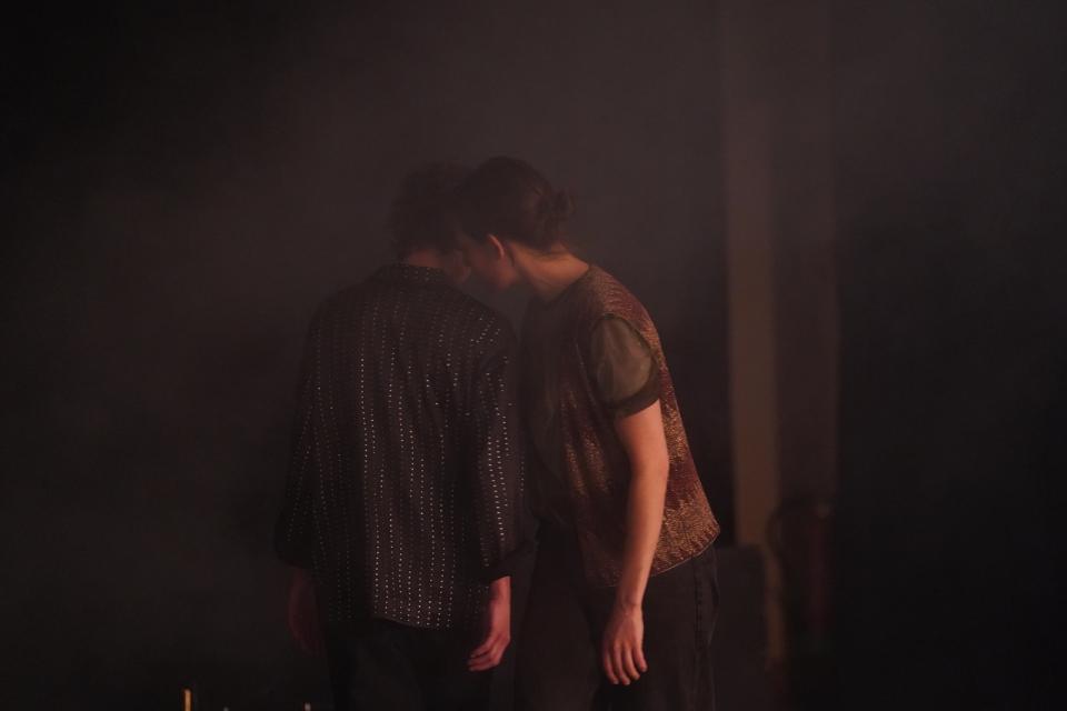 two dancers