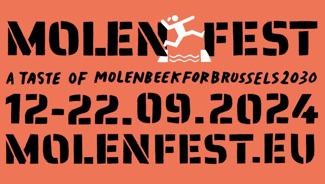 Affiche MolenFest reading: A taste of Molenbeek for Brussels 2030